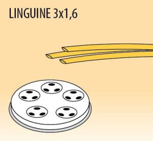 Rezkalna plošča, LINGUINE 3 x 1,6 mm
