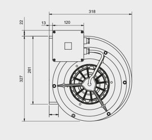 Motor za nape, VE 9/9T