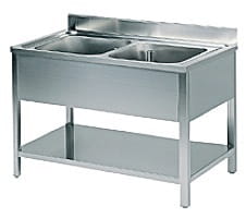 Spültisch, 3SP157AB, 2 Korito