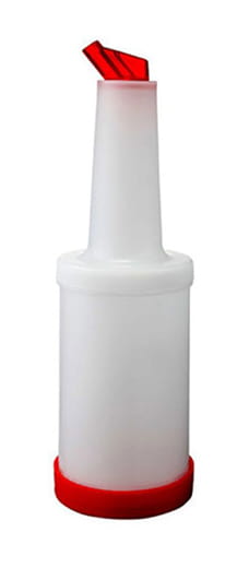 Speedbottle, Pourmaster 1 lt., rdeča