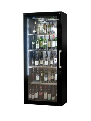 Vinska vitrina AROMA 820 BLACK