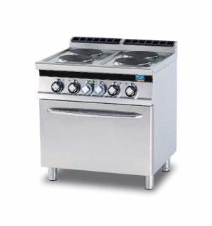 ELEKTRIČNI ŠTEDILNIK Z ELEKTRIČNO PEČICO, DELTA 700, CF4-78ET